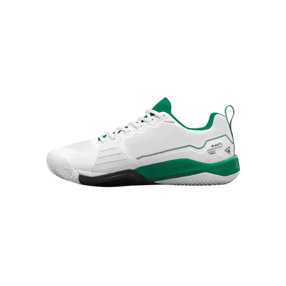 wilson rush pro 4.5 clay bianco/verde wilson rush pro 4.5 clay bianco/verde