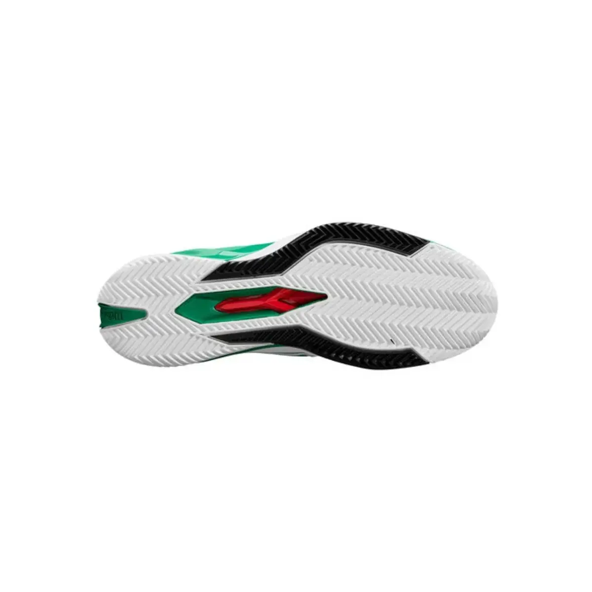 wilson rush pro 4.5 clay bianco/verde wilson rush pro 4.5 clay bianco/verde